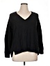 Lucky Brand Black Pullover Sweater Size XL - photo 1