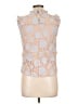 Monteau Silver Sleeveless Blouse Size L - photo 2