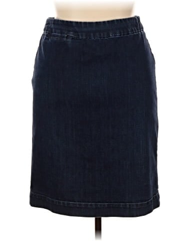 Coldwater Creek Denim Skirt (view 2)