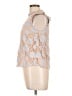 Monteau Silver Sleeveless Blouse Size L - photo 5