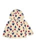 Carter's 100% Polyester Hearts Ivory Jacket 9-12 MO / 12 MO - photo 1