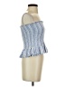 Koch Blue Sleeveless Blouse Size S - photo 4