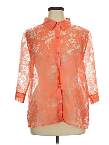 Salon Studio by Haband 3/4 Sleeve Blouse (view 1)