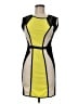 Mustard Seed 100% Polyester Color Block Yellow Cocktail Dress Size M - photo 1