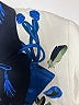 Escada Print Blue Blazer Size EU 46 / US 16 - photo 3