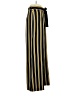 Lena Gabrielle Stripes Gold Black Casual Pants Size 8 - photo 4