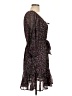 Amisu 100% Polyester Paisley Purple Cocktail Dress Size EU 42 / US 12 - photo 4