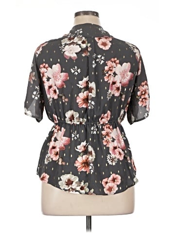 J for Justify Short Sleeve Blouse (view 2)