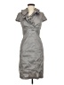 Andre Oliver Gray Casual Dress Size 8 - photo 1