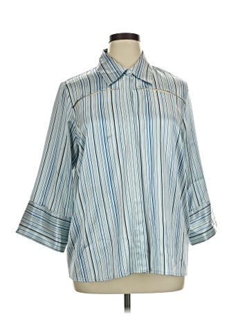 Milano 3/4 Sleeve Button-Down Shirt (view 1)