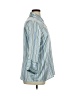 Milano Stripes Blue 3/4 Sleeve Button-Down Shirt Size 1X - photo 4