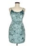 NBD Metallic Teal Cocktail Dress Size M - photo 1