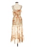 Amuse Society 100% Polyester Tie-dye Tan Cocktail Dress Size M - photo 2