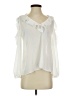 Alice + Olivia Ivory 3/4 Sleeve Blouse Size S - photo 1