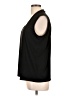 Ellen Tracy Black Sleeveless Blouse Size L - photo 5