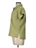 Blu Pepper Green Short Sleeve Blouse Size L - photo 5