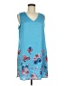WAYF 100% Polyester Blue Casual Dress Size M - photo 1