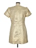 Ann Taylor LOFT Metallic Gold Cocktail Dress Size 8 - photo 2