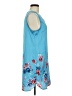 WAYF 100% Polyester Blue Casual Dress Size M - photo 4