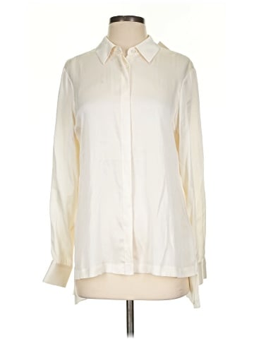 Etcetera Long Sleeve Silk Top (view 1)