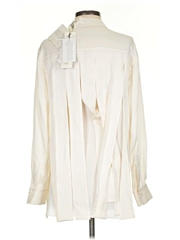 Etcetera Long Sleeve Silk Top (view 2)