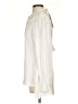 Etcetera 100% Silk Ivory Long Sleeve Silk Top Size 4 - photo 5