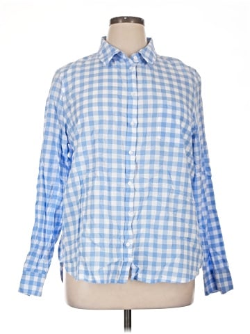 Caslon Long Sleeve Button-Down Shirt (view 1)