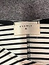 Everly Stripes White Casual Dress Size M - photo 7