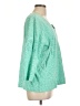 Fresh Produce 100% Cotton Green Pullover Sweater Size 12F - photo 4