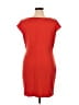MICHAEL Michael Kors Solid Red Orange Cocktail Dress Size XL - photo 2