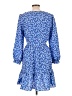 Eliza J 100% Polyester Blue Casual Dress Size 10 - photo 2