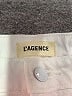 L'Agence 100% Cotton Color Block Ivory Jeans Size 32 waist - photo 4