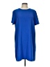 FELICITY & COCO 100% Polyester Blue Short Sleeve Top Size L - photo 1