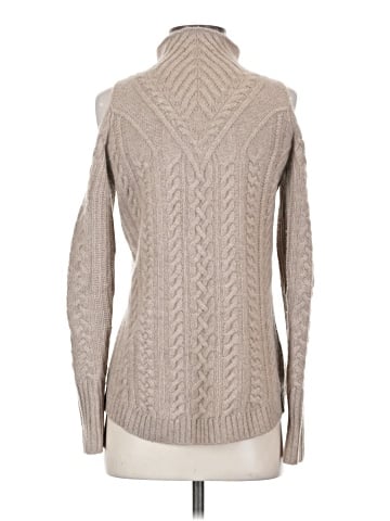 Aqua Cashmere Pullover Sweater (view 2)