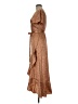 Simplee 100% Polyester Brown Casual Dress Size M - photo 5