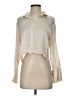 Zara Ivory Long Sleeve Blouse Size XS - photo 1