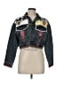 Guess 100% Cotton Graphic Blue Denim Jacket Size M - photo 1