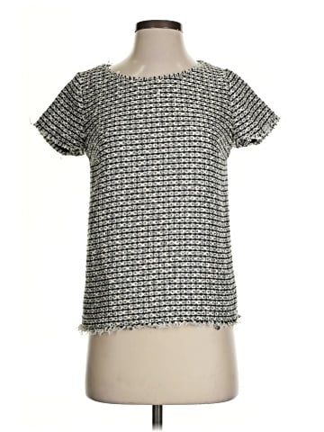 Sandro Short Sleeve Blouse (view 1)
