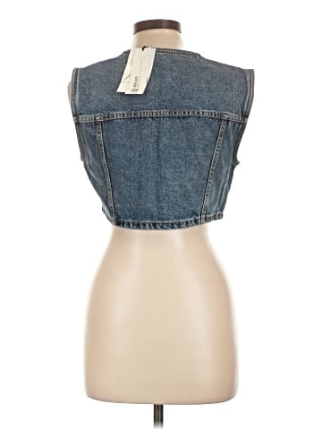 Zara Denim Vest (view 2)