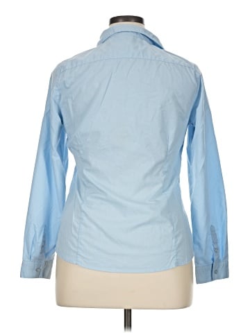 Doublju Long Sleeve Button-Down Shirt (view 2)