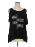 Boutique + Black Sleeveless Top Size 1X Plus - photo 1