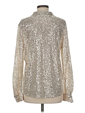 Open Edit Long Sleeve Blouse (view 2)