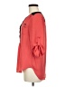 My Michelle 100% Polyester Color Block Red 3/4 Sleeve Blouse Size M - photo 5