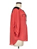 My Michelle 100% Polyester Color Block Red 3/4 Sleeve Blouse Size M - photo 4