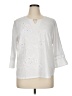 Alfred Dunner White 3/4 Sleeve Top Size XL - photo 1