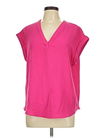 RACHEL Rachel Roy Short Sleeve Blouse (view 1)