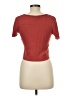 Caution to the Wind Red Short Sleeve Top Size M - photo 2
