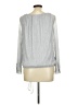 MSK Silver Long Sleeve Blouse Size M - photo 2