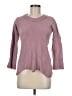 Halston 100% Merino Extra Fine Wool Pink Wool Pullover Sweater Size M - photo 1