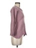 Halston 100% Merino Extra Fine Wool Pink Wool Pullover Sweater Size M - photo 4